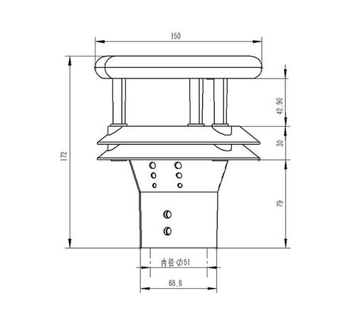 超聲波風速風向傳感器