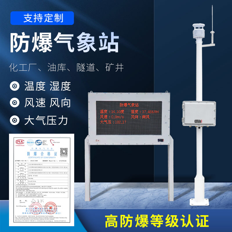 防爆工業小型氣象站